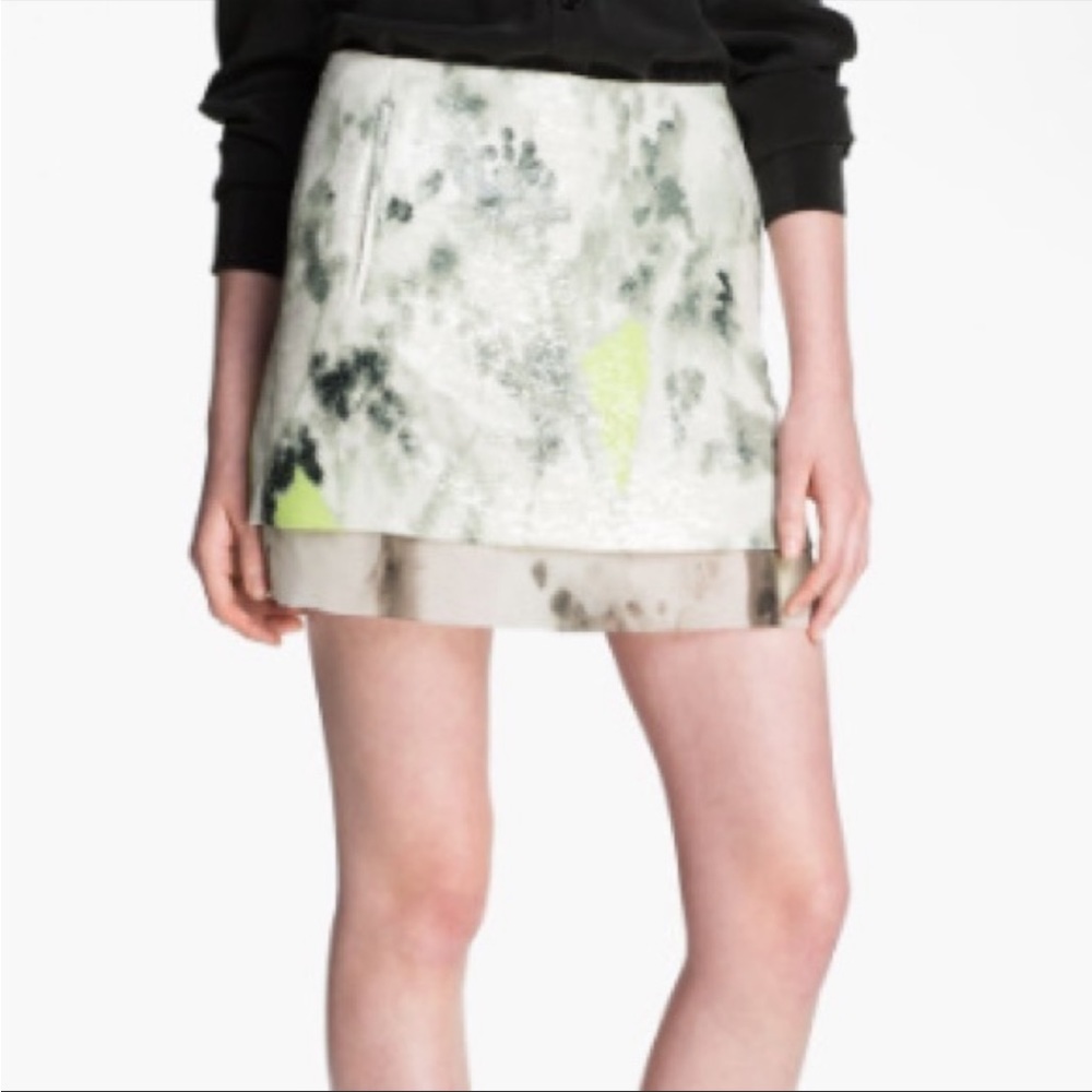 DVF sequin mini skirt